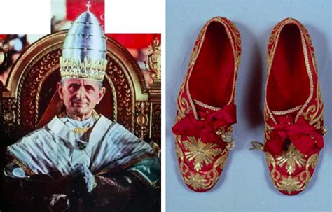 the pope shoes ruby red